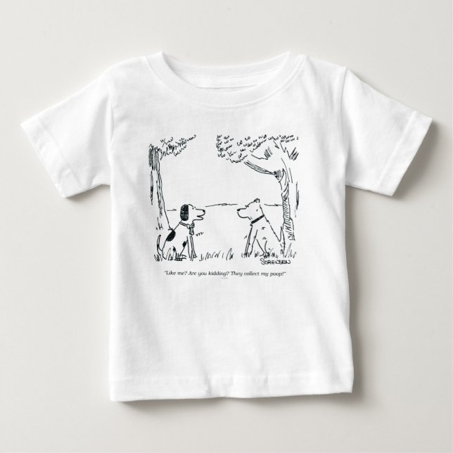 HundeLiebe Baby T-shirt (Vorderseite)