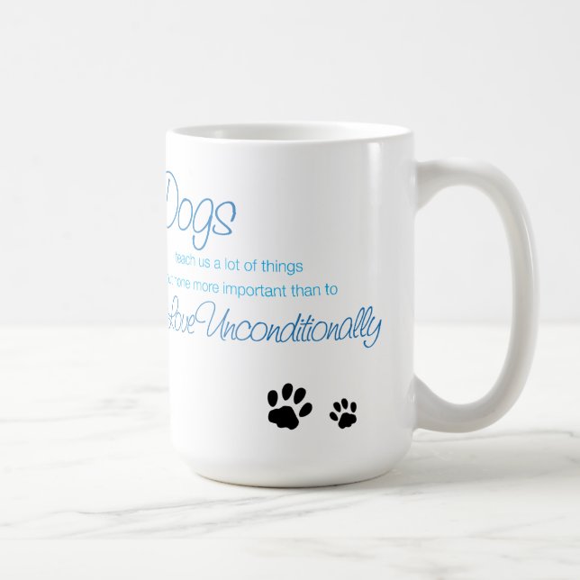 HundeLiebe-Tasse Kaffeetasse (Rechts)