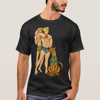 Hundeliebesgeschenk für Freunde Retro T-Shirt