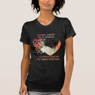 Hundeliebhaber  Ab und zu ein Papillon - Hund T-Shirt