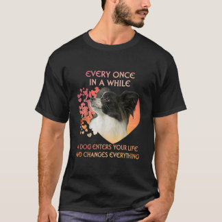 Hundeliebhaber | Ab und zu ein Papillon T-Shirt