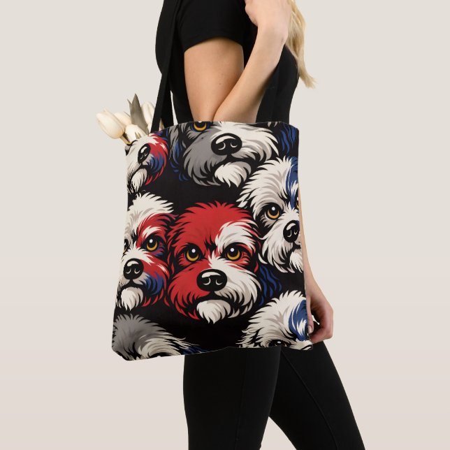 Hundeliebhaber Cockapoo Geschenk Tasche (Von Nahem)