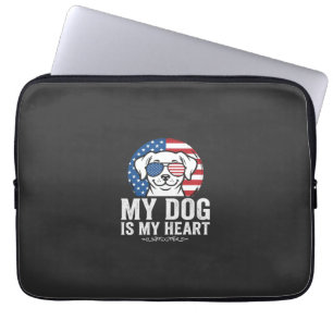 Hundeliebhaber Mein Hund Ist Mein Herz Laptopschutzhülle
