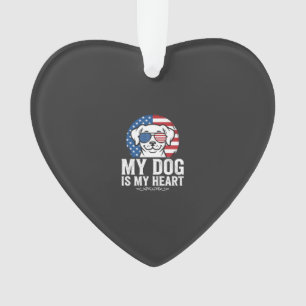 Hundeliebhaber Mein Hund Ist Mein Herz Ornament