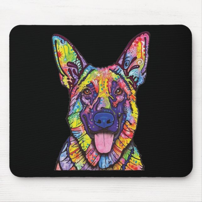 Hundeliebhaber Mousepad (Vorne)