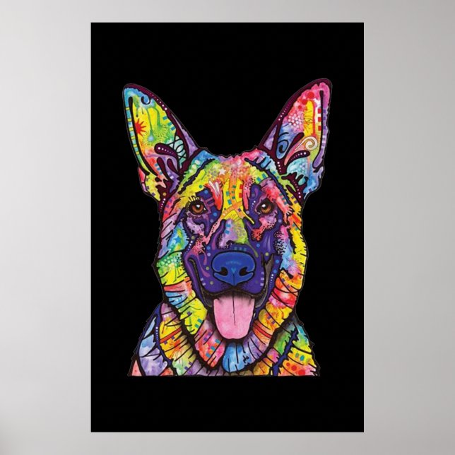 Hundeliebhaber Poster (Vorne)