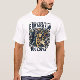 Hundeliebhaber Shirt Treuer Hund Liebe Familie Bin