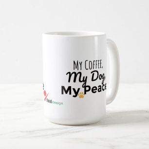 Hundeliebhaber-Tasse – Mein Kaffee, mein Hund, mei Kaffeetasse