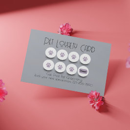 Hundeliebhaber Treue Visitenkarte