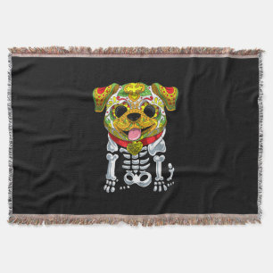 Hundeliebhaber   Witziges Halloween mit Bulldogsch Decke