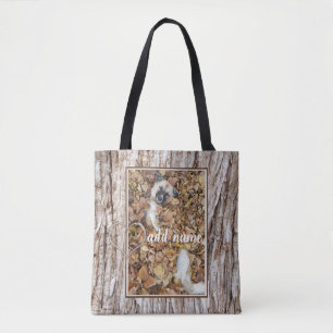 Hundeltier mit modernem Foto witzig Tasche
