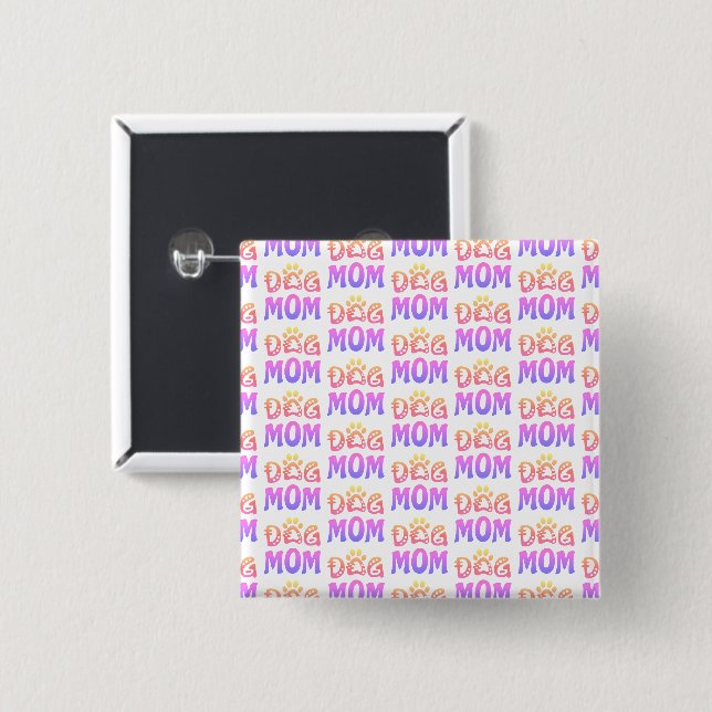 Hundemama Button (Vorne & Hinten)