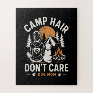 Hundemama Camping Outdoor Lagerfeuer