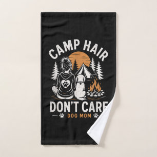 Hundemama Camping Outdoor Lagerfeuer Handtuch