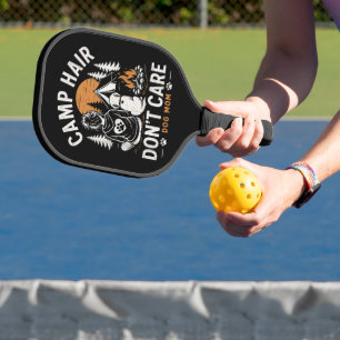Hundemama Camping Outdoor Lagerfeuer Pickleball Schläger