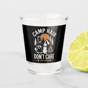 Hundemama Camping Outdoor Lagerfeuer Schnapsglas