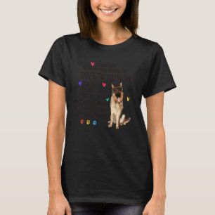 Hundemama für immer Mensch Deutsche Schäferhund Ma T-Shirt