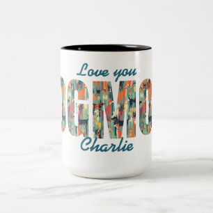 Hundemama-Geschenk Liebe dich Benutzerdefiniertes  Zweifarbige Tasse