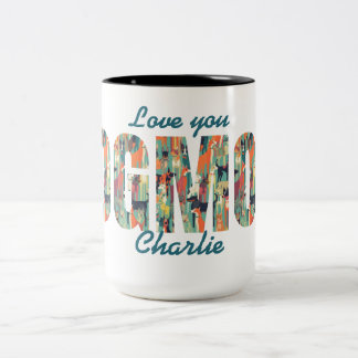 Hundemama-Geschenk Liebe dich Benutzerdefiniertes Zweifarbige Tasse