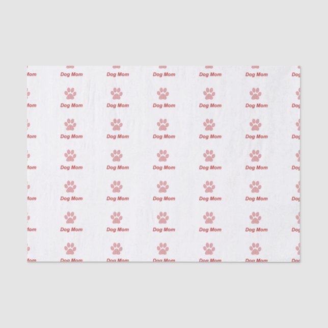 HundeMama-Geschenk-Seidenpapier Seidenpapier (Vorderseite)