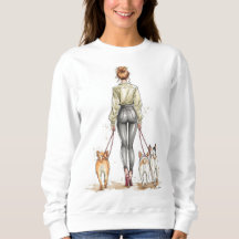 Hundemama Girl Boss Sweatshirt | Urban Chic Hunde