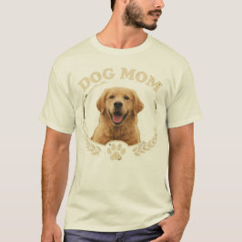 Hundemama — Golden Retriever Portrait T-Shirt