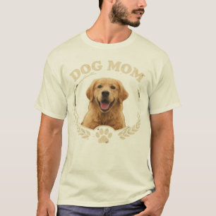 Hundemama — Golden Retriever Portrait T-Shirt