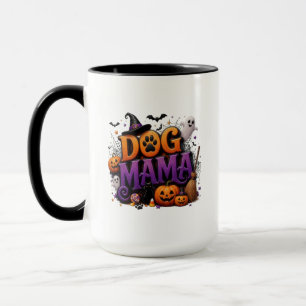 Hundemama Halloween-Tasse Tasse