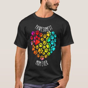 Hundemama Katzenmama Pawesomste Mama überhaupt Tie T-Shirt