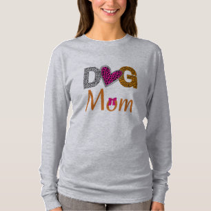 Hundemama Leopard Print/Trendy Geschenk für Hunde  T-Shirt