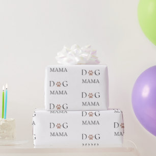 Hundemama, Muttertag- und Geburtstagsgeschenk für Geschenkpapier