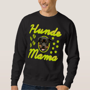 Hundemama Rottweiler Yellow Sweatshirt