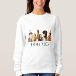 Hundemama-Shirt Hunde-Freund Haustier-T-Shirt Sweatshirt