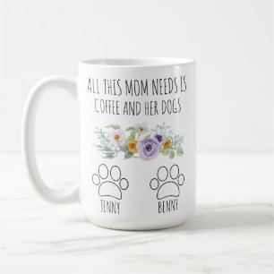 Hundemama-Tasse - Personalisiertes Geschenk für Fr Kaffeetasse