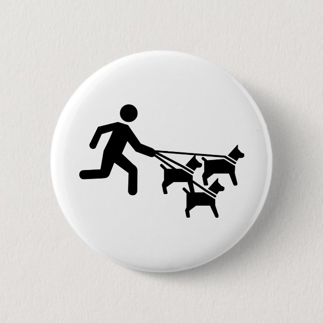 HundeModell Button (Vorderseite)