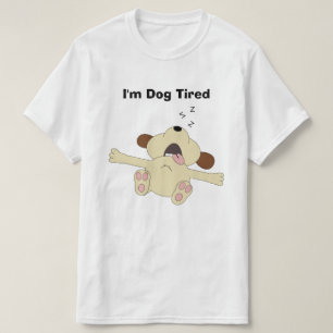 Hundemüdes personalisiertes T-Shirt