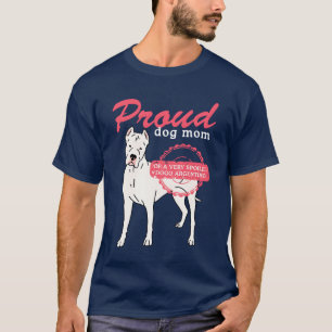 Hundemutter eines Dogo Argentino-Hundebesitzer-Ges T-Shirt