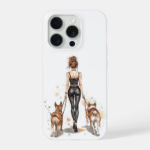 Hundemutter-Handyhülle | Girl Boss Hundeausführer