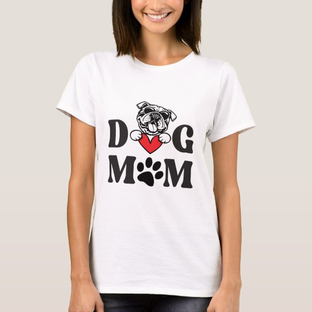 Hundemutter T-Shirt (Vorderseite)