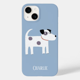 Hundename Blau Case-Mate iPhone 14 Hülle