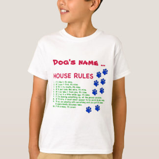 Hundeordnung - Regeln für ein Leben nach T-Shirt