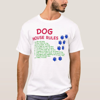 Hundeordnung - Regeln zum Leben nach T-Shirt