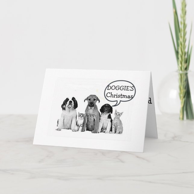 HUNDEPAKET "NUR WEIHNACHTEN FÜR IHREN HUND" (Vorderseite)