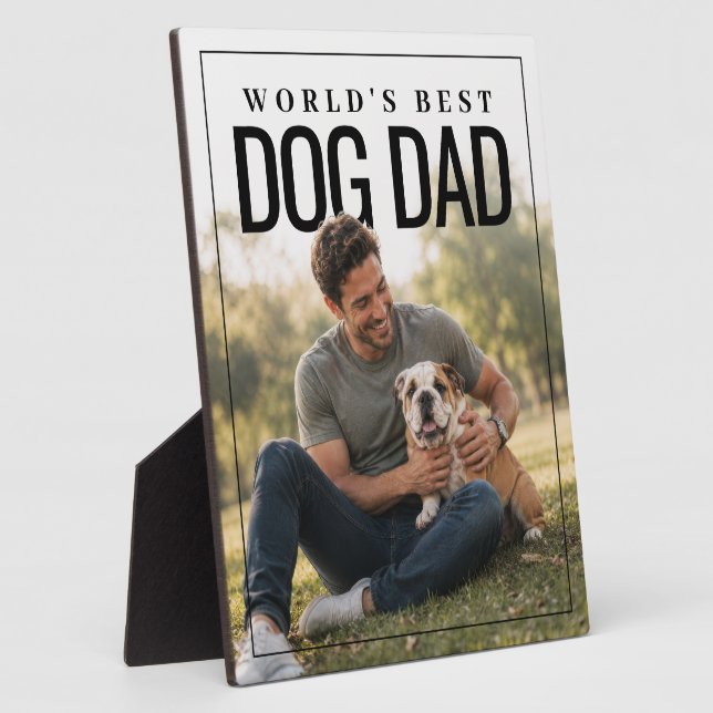Hundepapa Fotoplatte (Seite)