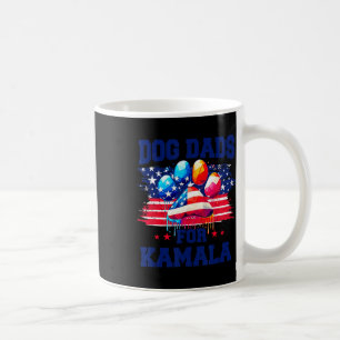 Hundepapa für Kamala Sie essen die Hunde Trump D Kaffeetasse