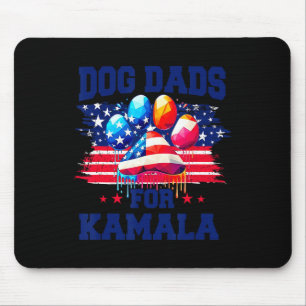 Hundepapa für Kamala Sie essen die Hunde Trump D Mousepad