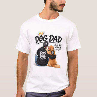 Hundepapa – Ich arbeite hart, damit mein Hund sein T-Shirt