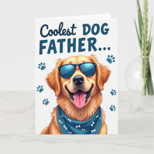 Hundepapa Türkise Bandana Karte
