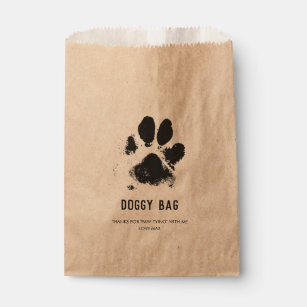 HundeParty-Leckerei-Tasche - Resteverpackung für Geschenktütchen