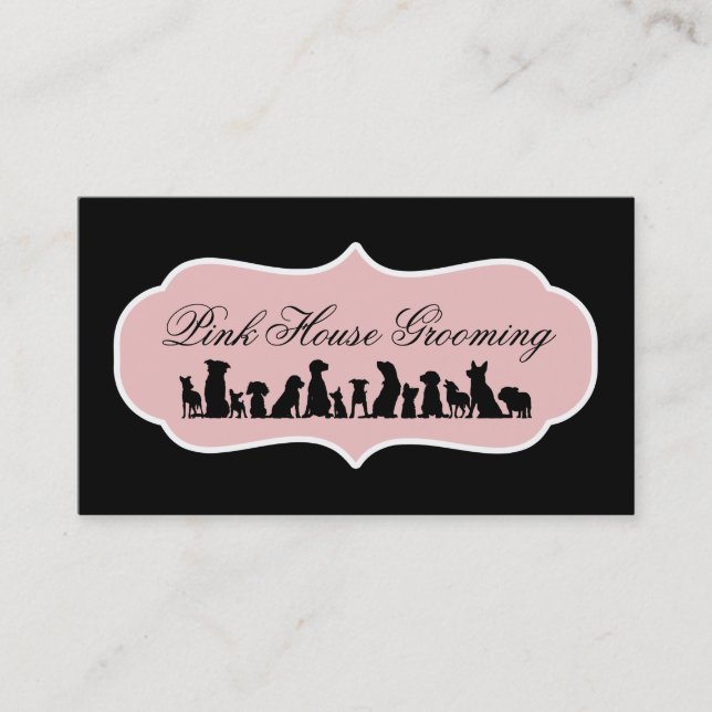 HundepflegenVisitenkarten Visitenkarte (Vorderseite)